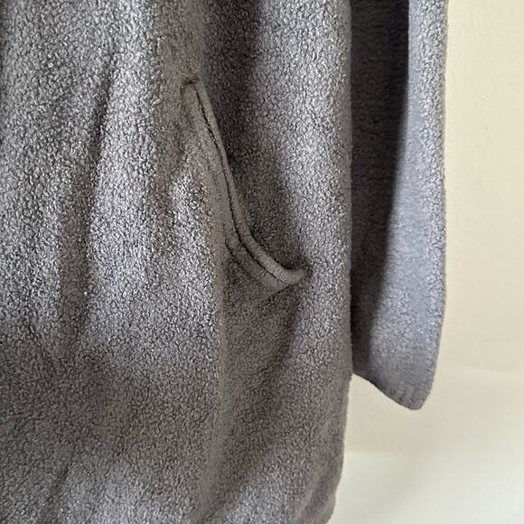 Barefoot Dreams Gray Cozychic Lite Knit Drape Cardigan - Picture 6 of 6
